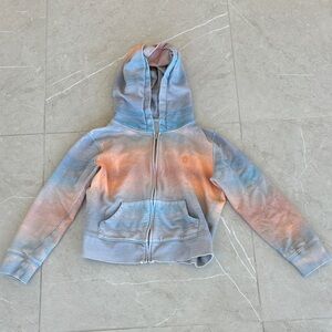 Tie-Dye Zip-Up Hoodie